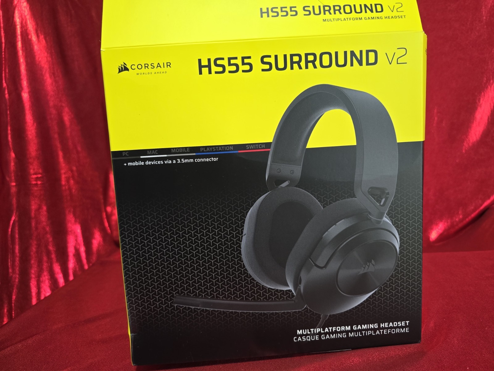 CORSAIR HS55 SURROUND V2 Multiflatform Gaming Headset
