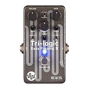 E.W.S Tri-logic Bass Preamp Pedal