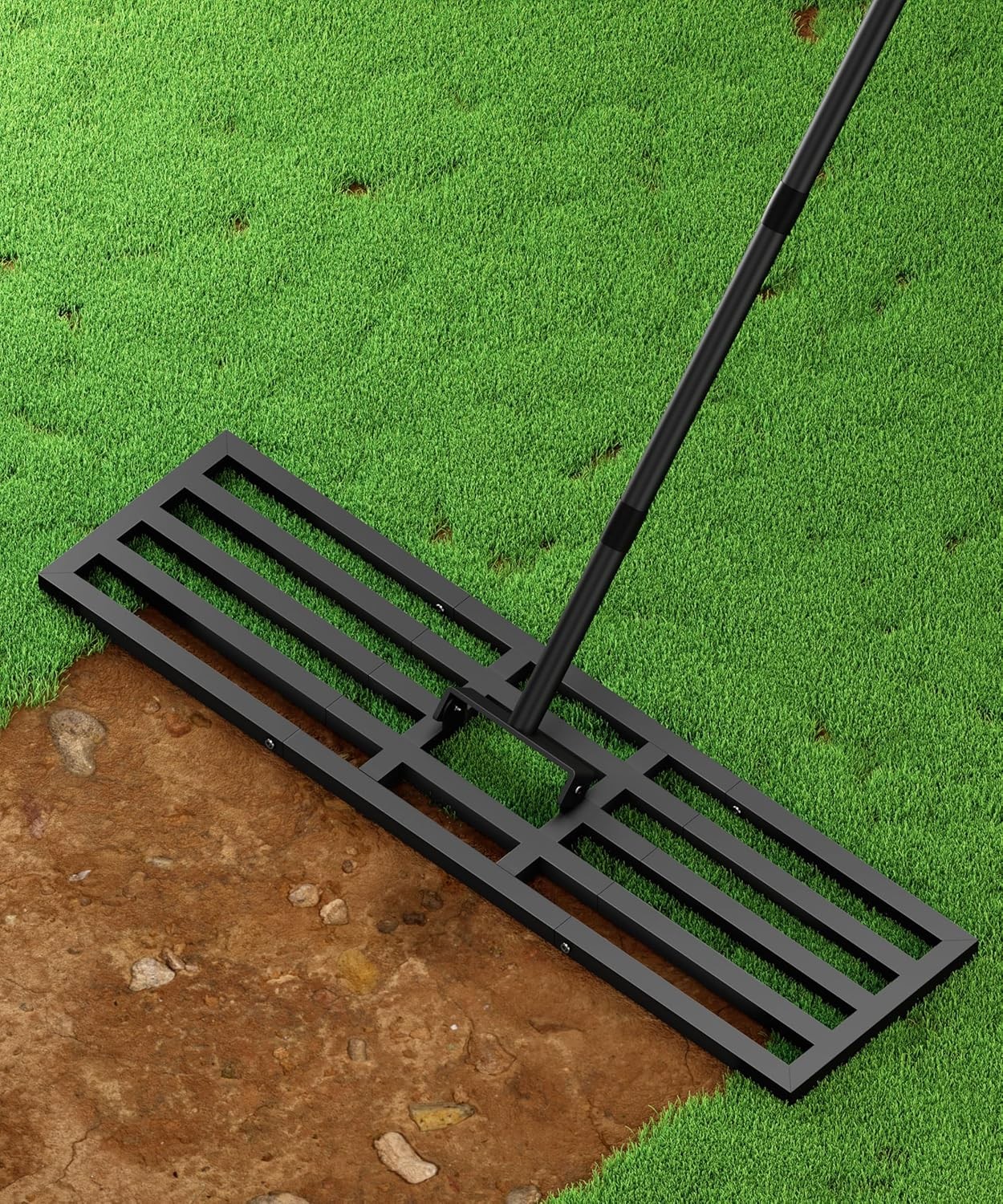 36x10 inch , Upgraded Lawn Leveler Tool Heavy Duty Reinforced Connection, Gar...