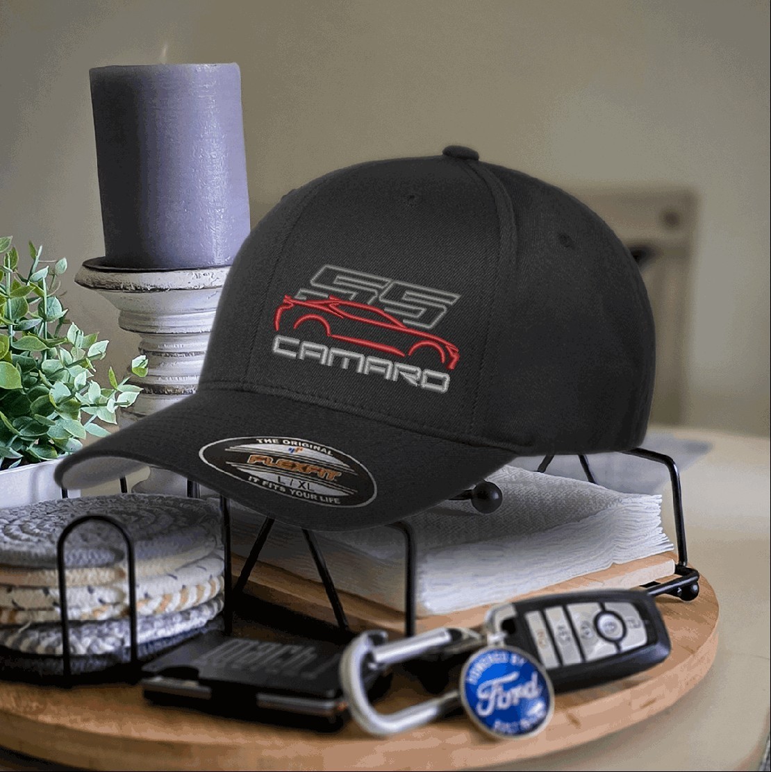 SS Camaro - Custom Made-To-Order Embroidered Flexfit or Snapback Hat