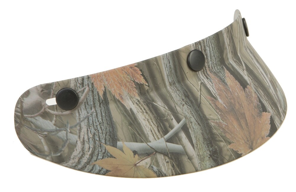 GMAX GM-2 Helmet Bubble Visor/Peak Camo