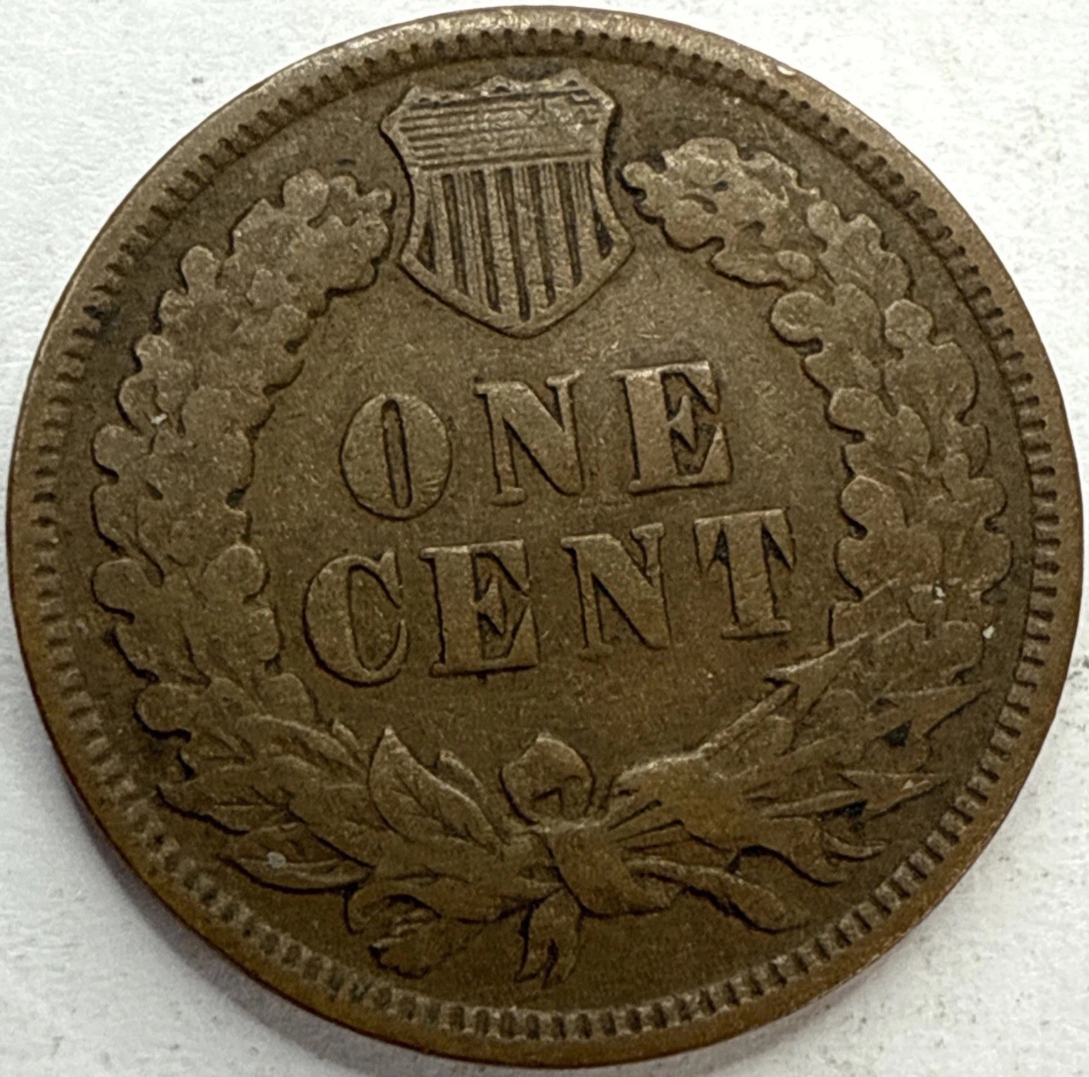 1909 Indian Head Cent Exact Coin Imaged #IND1967
