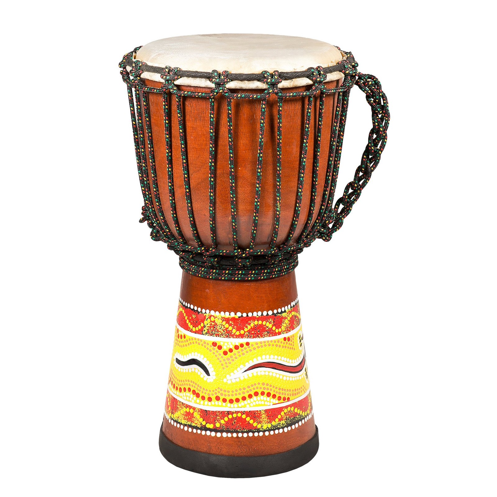 TERRE Djembé Aborigine Dot-Paint 40 cm