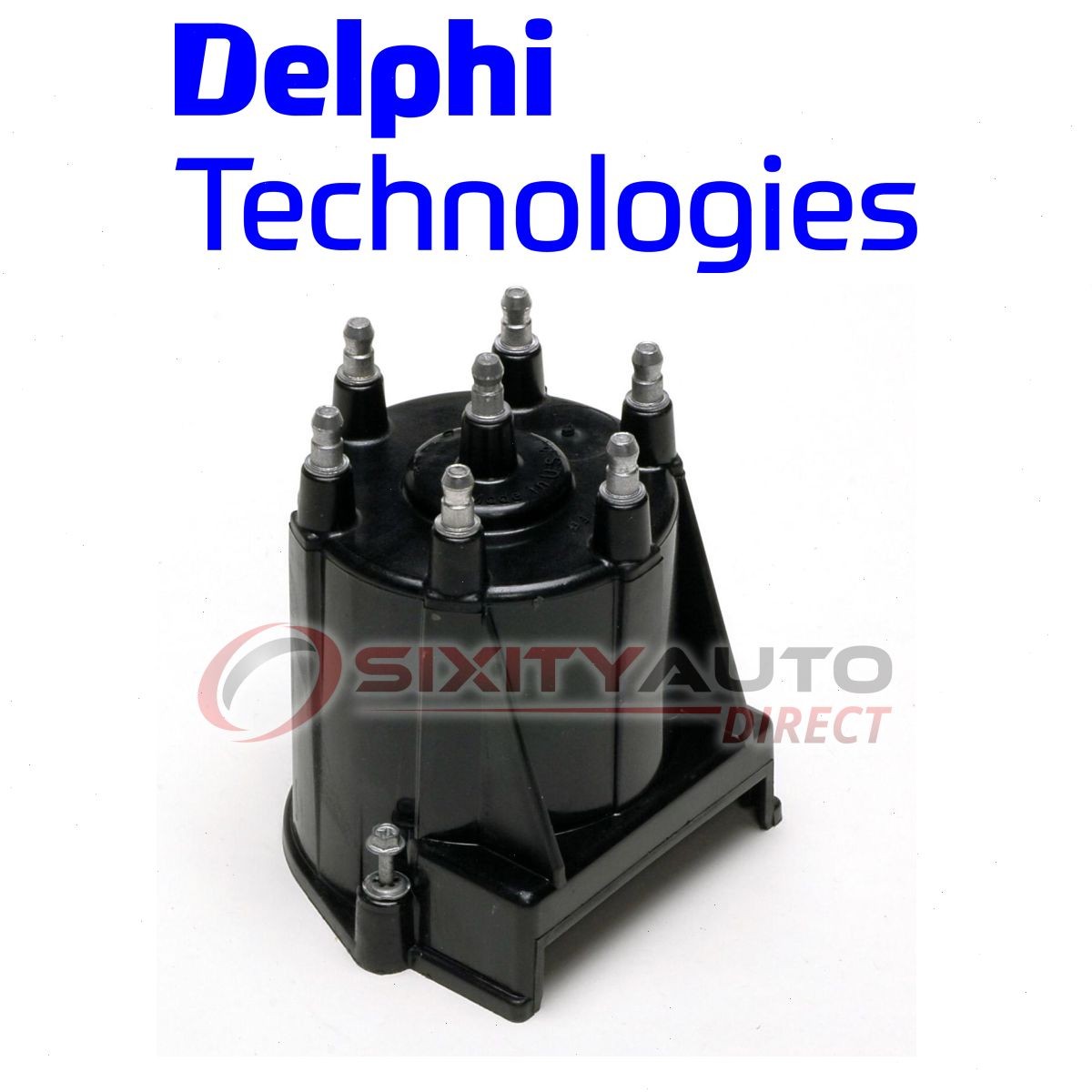 Delphi Distributor Cap for 1990-1995 Chevrolet P30 4.3L V6 - Ignition Spark xf