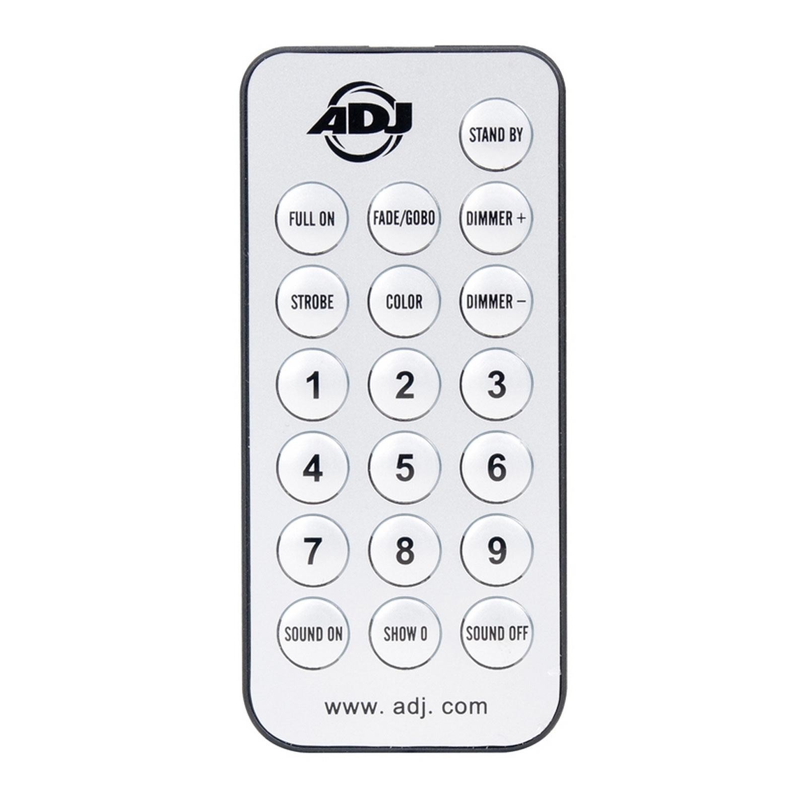 ADJ UC IR Wireless Remote For Compatible ADJ Fixtures