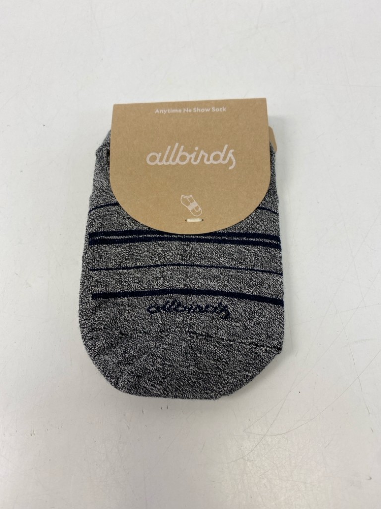 NEW/PKG allbirds Gray Black Socks