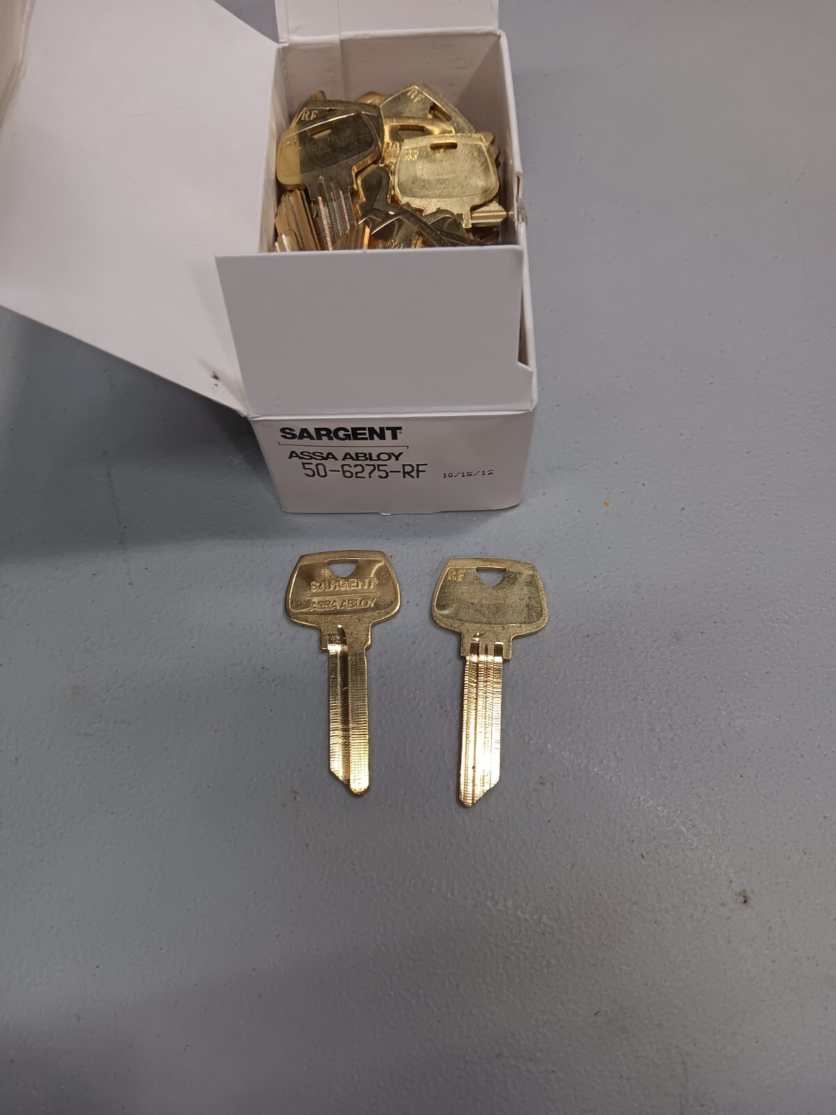 Sargent RF 6pin blanks 50 box