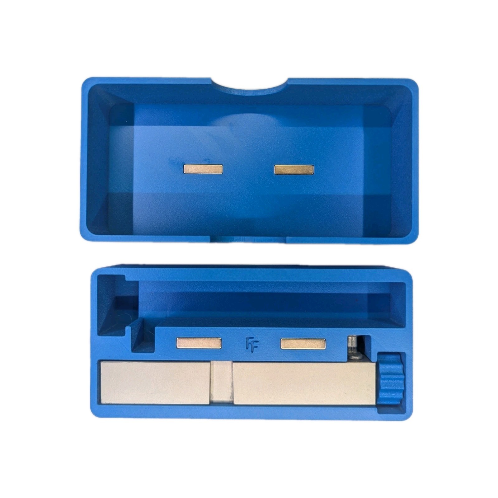 Dillon Powder Bar Box Bundle - Single + Double Bar Boxes w/ Knob, Magnetic Lid