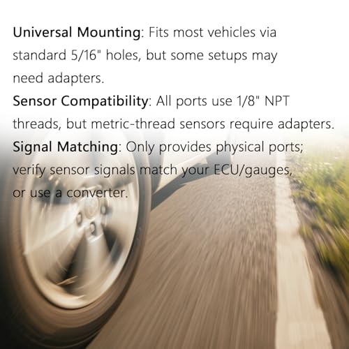 4 Port vacuum block Billet Remote Sensor Block Module Intake Manifold Kit