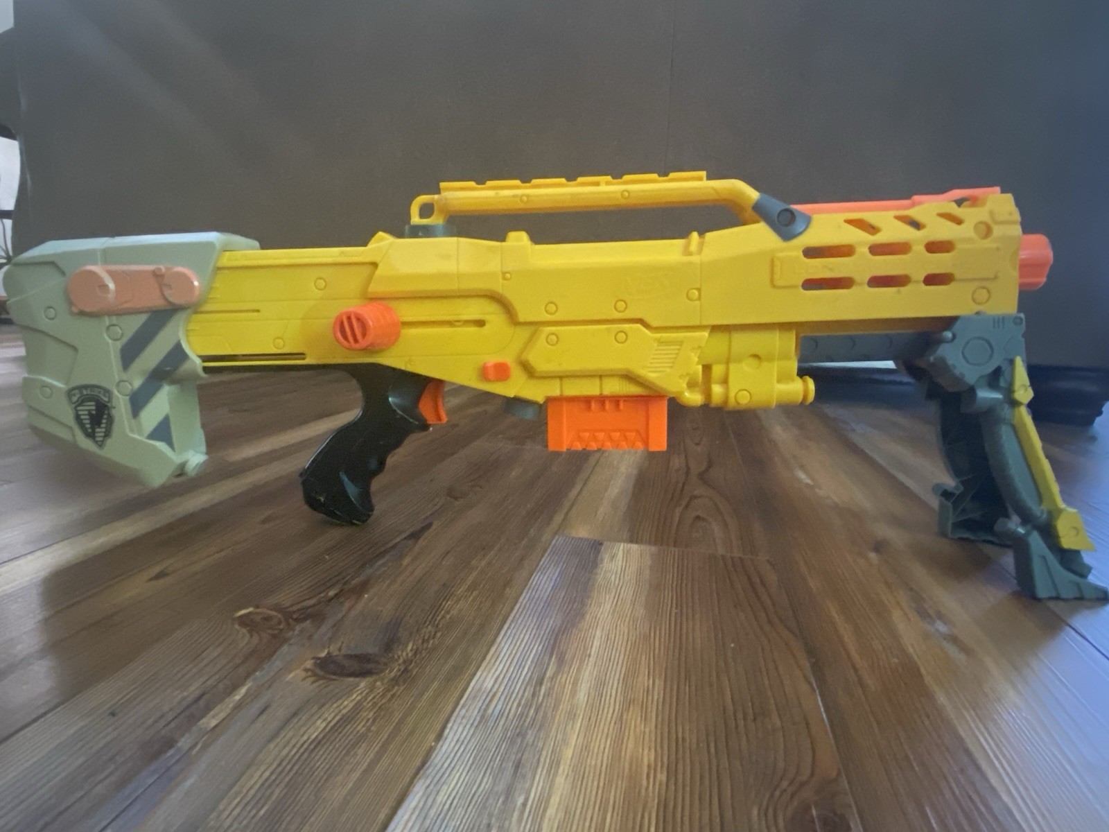 Nerf N-Strike Icon Series Longshot CS-6 Blaster Sniper TESTED/WORKING!