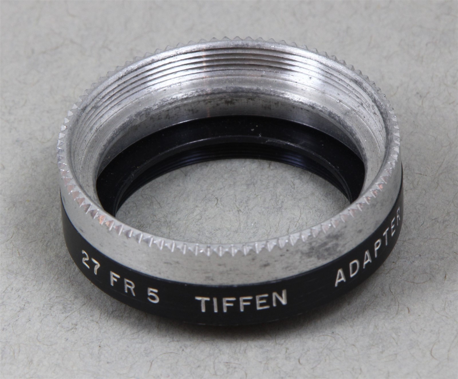 27mm Female Lens Thread to Series V 5 TIFFEN #510 FILTER HOLDER/ADAPTER w/Ring