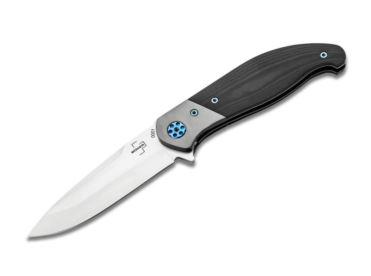 Boker Plus Undertow Pocket Knife 3.43" D2 Blade G10 Handle Liner Lock - 01BO694
