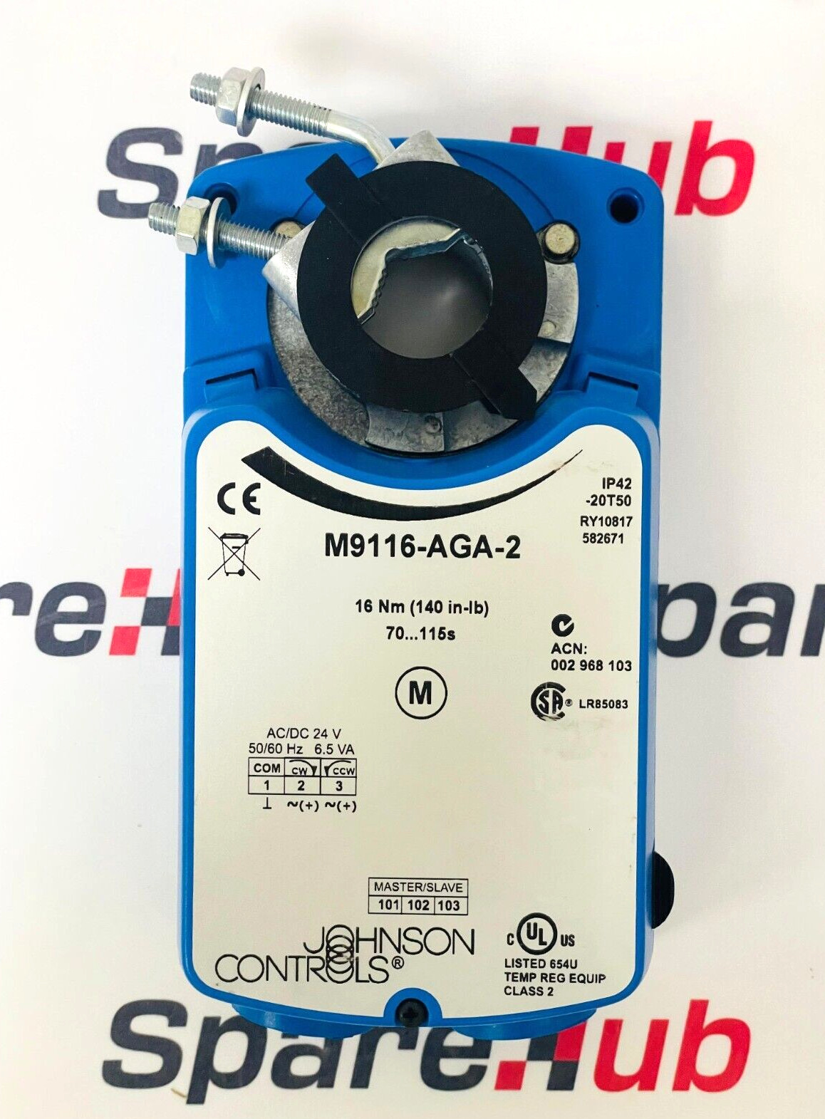 JOHNSON CONTROLS M9116-AGA-2 Damper Actuator