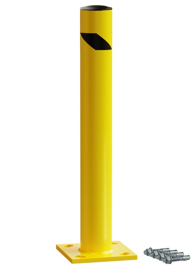 Crowd Control Warehouse Trafford Steel Bollards Industrial Safety Posts 42"