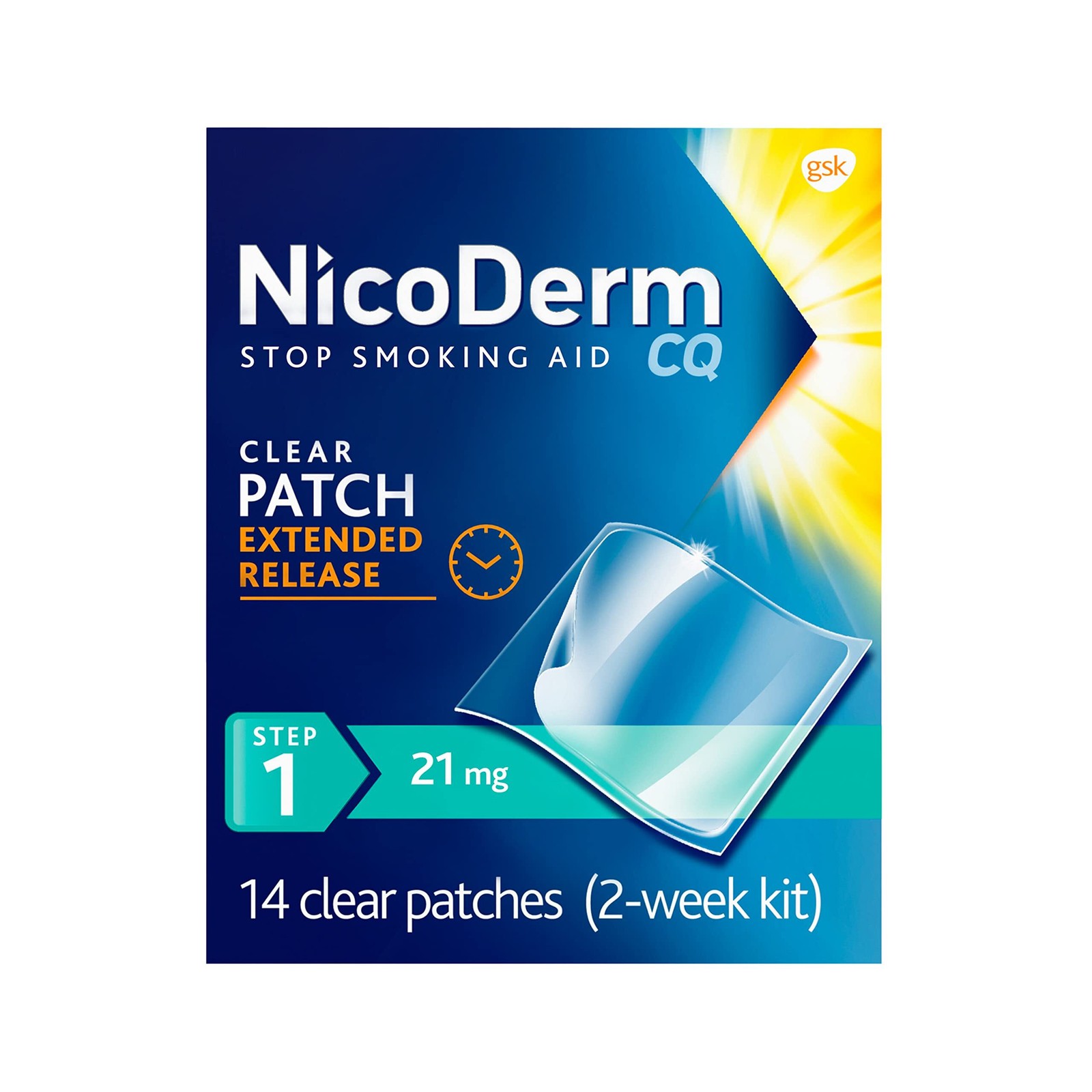 NicoDerm CQ Step 1 Nicotine Patches EXP 1/28