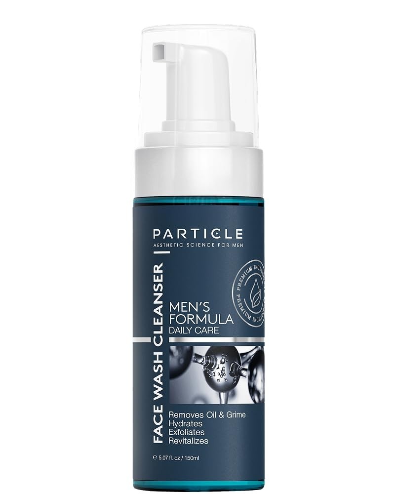Mens Face Wash - Anti Aging Face Cleanser for Men (5.07 Oz) - Daily Moisturizing