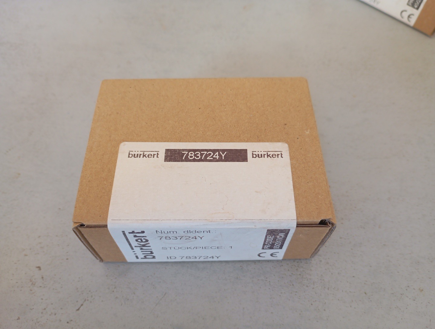 Bürkert 783724Y flowmeter 783724 type 8031 | small quantities flow sensor