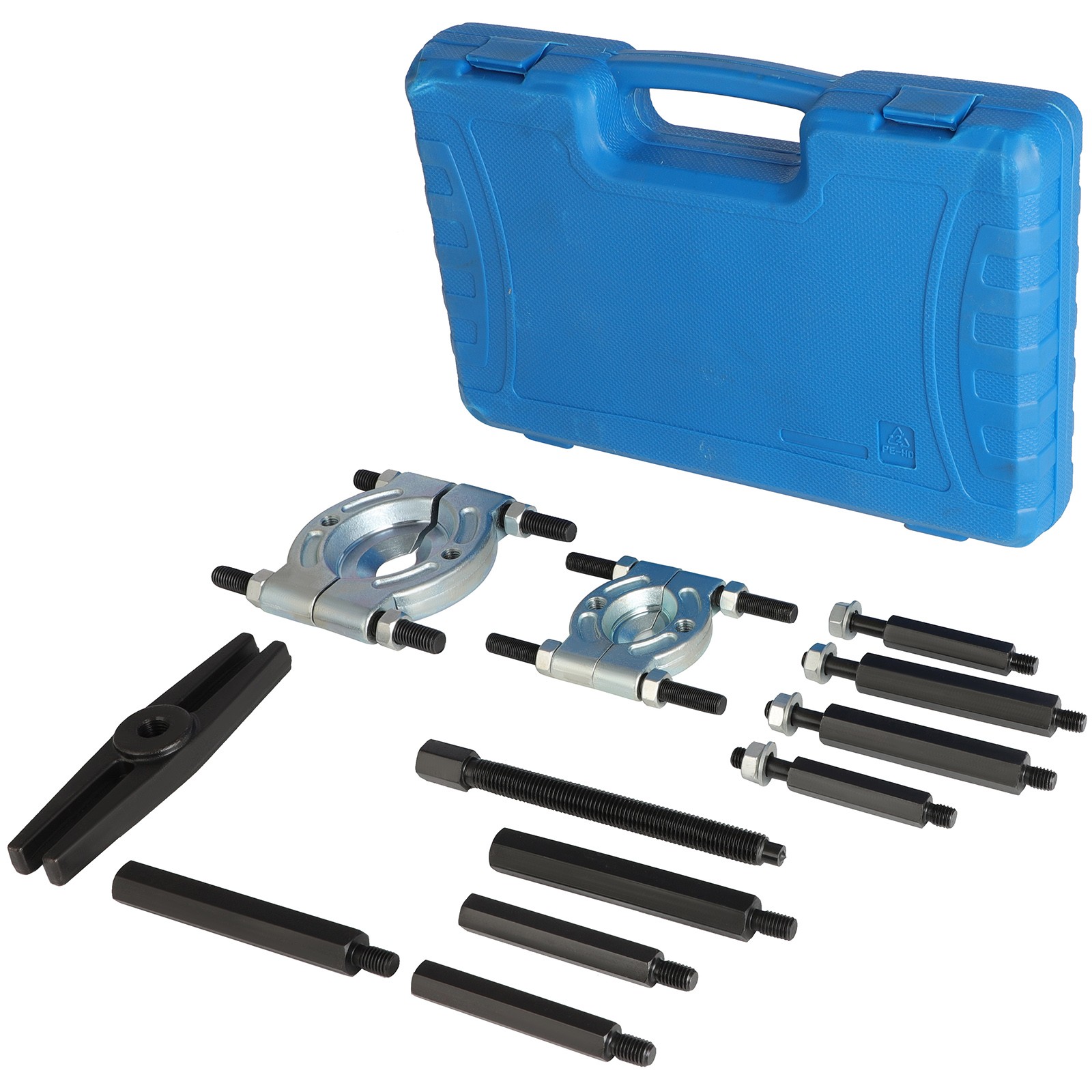 12pcs Bearing Separator Set 5-Ton Capacity w/Gear Puller Fly Wheel Separator
