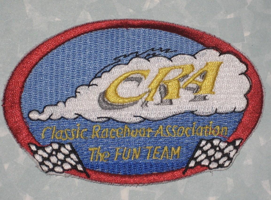 Classic Raceboat Association Patch - CRA - The Fun Team