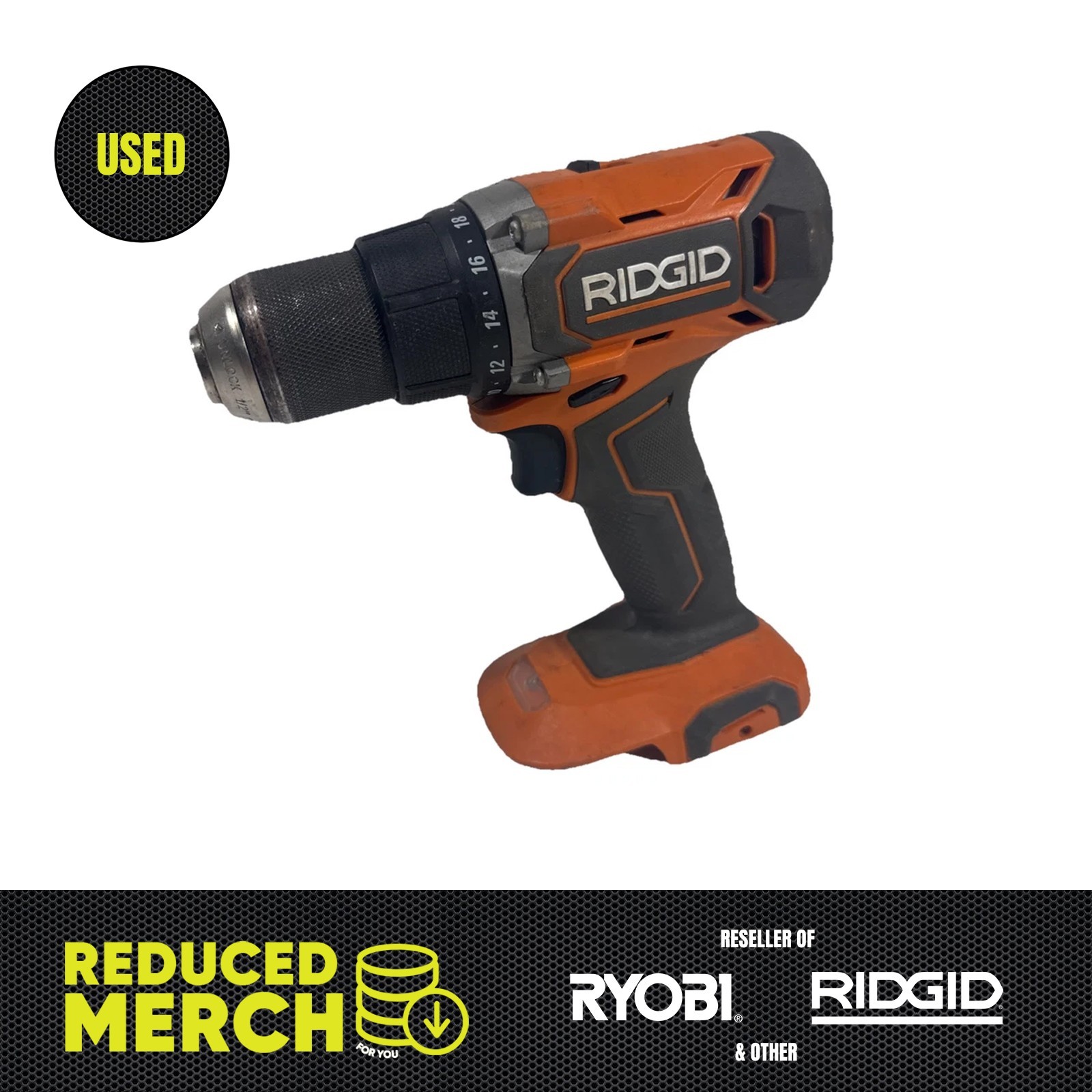 r860010 ridgid 1/2 In Drill Bare Tool Only Work-3