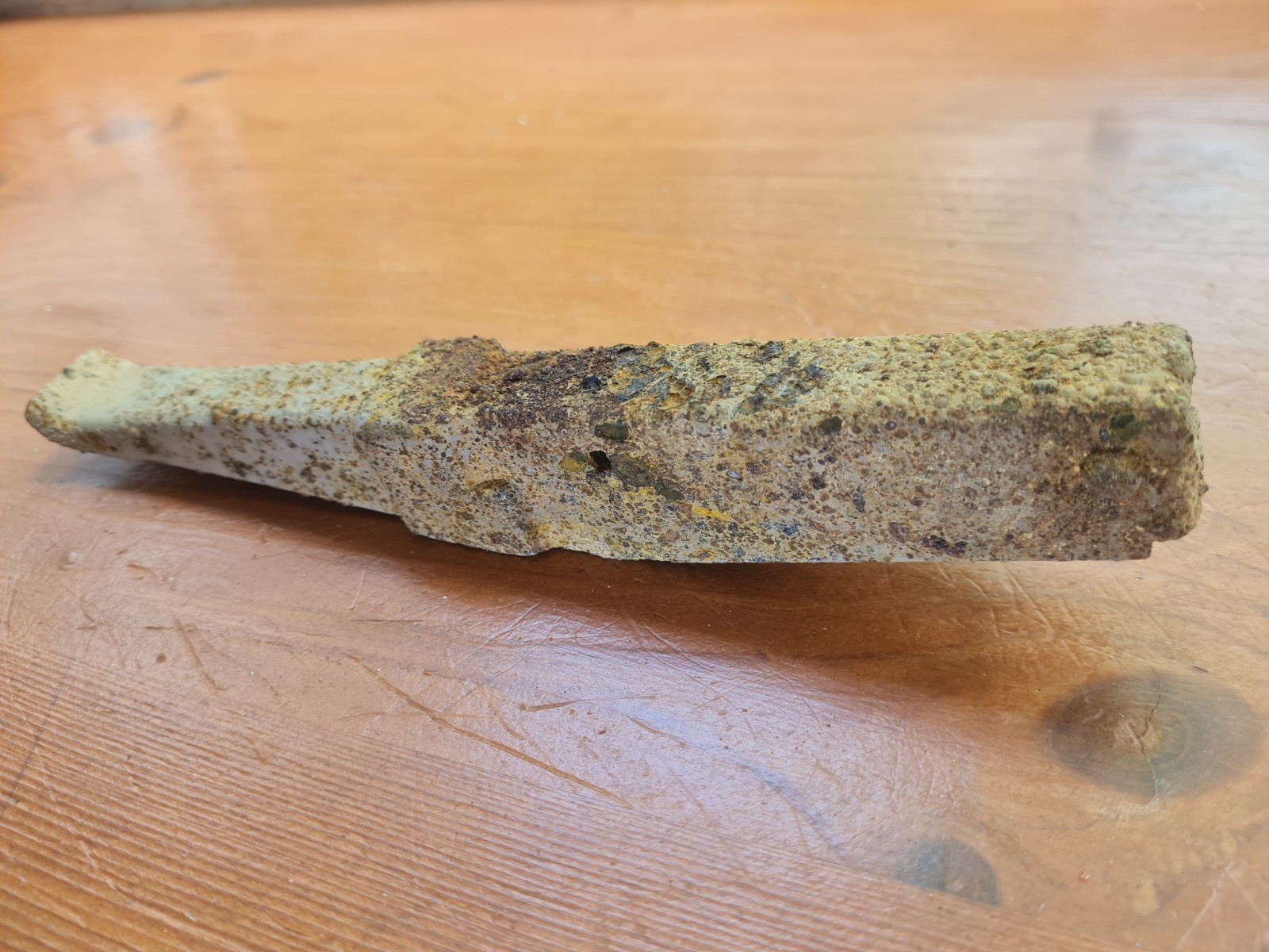 WW2 German Panzer Faust Relic In Original Paint From Kurland