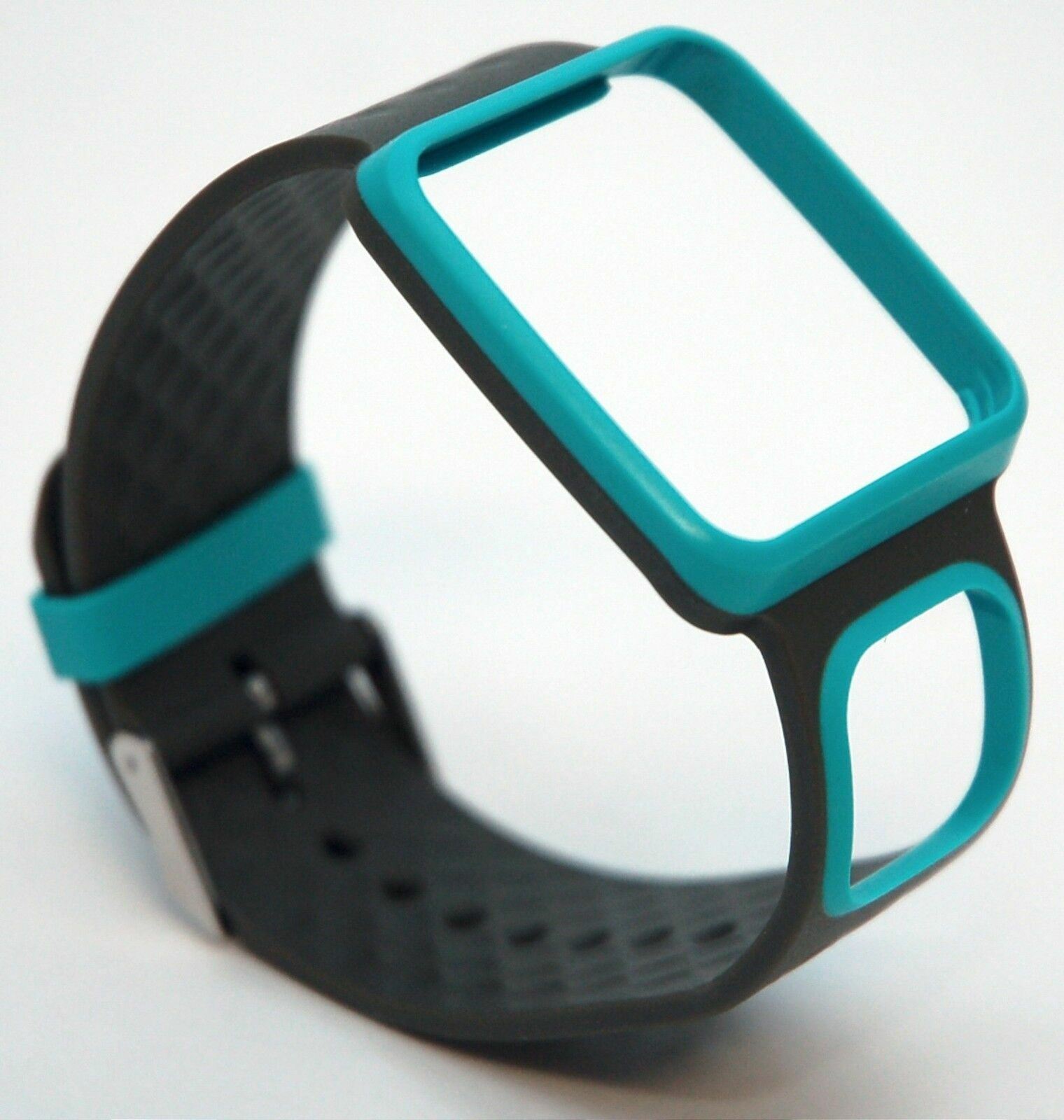 NEW TomTom Comfort Strap Slim TURQUOISE GRAY Runner Multi-Sport GPS watch HRM+