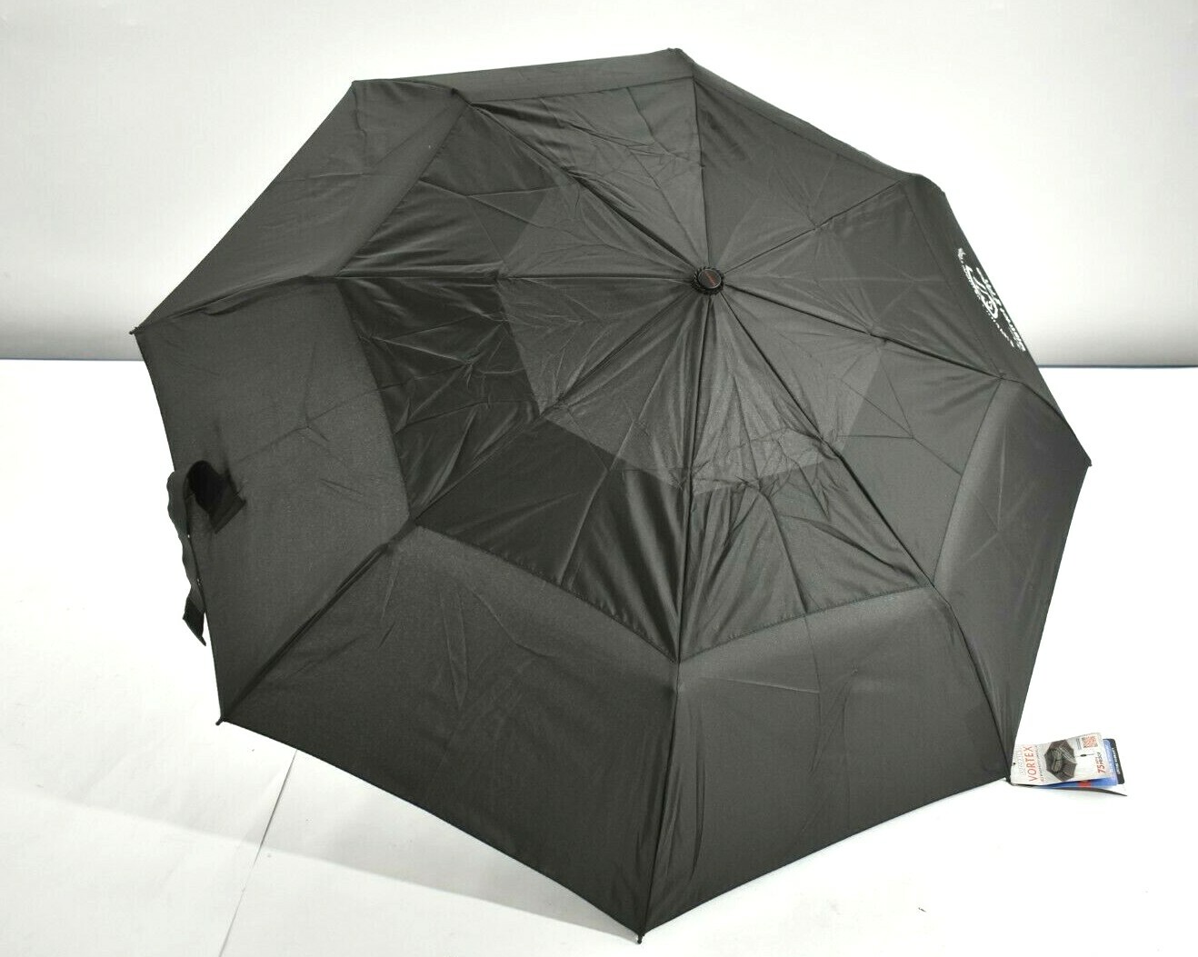 ShedRain Vortex Windproof Umbrella Black 75 MPH Proof Auto Open & Close New