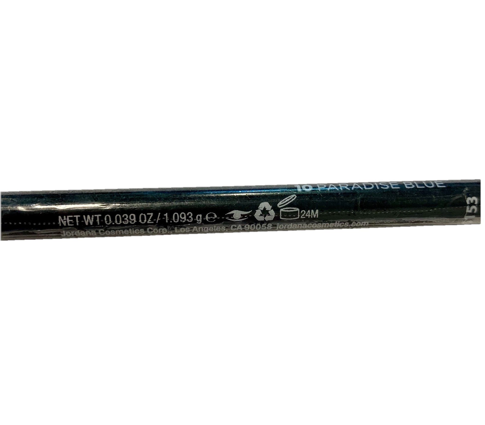 Jordana Eyeliner Eye Liner Pencil #10 "PARADISE BLUE" -NOS SEALED- Discontinued