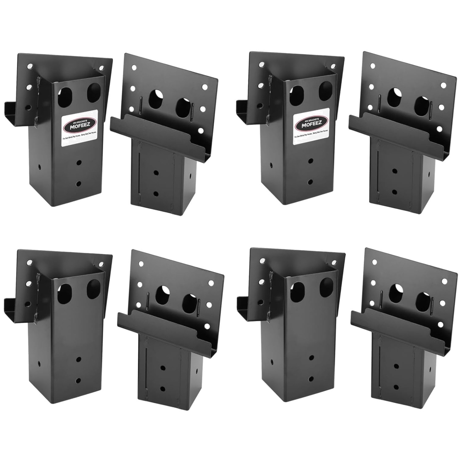 Black Steel Brackets for Shooting Platforms