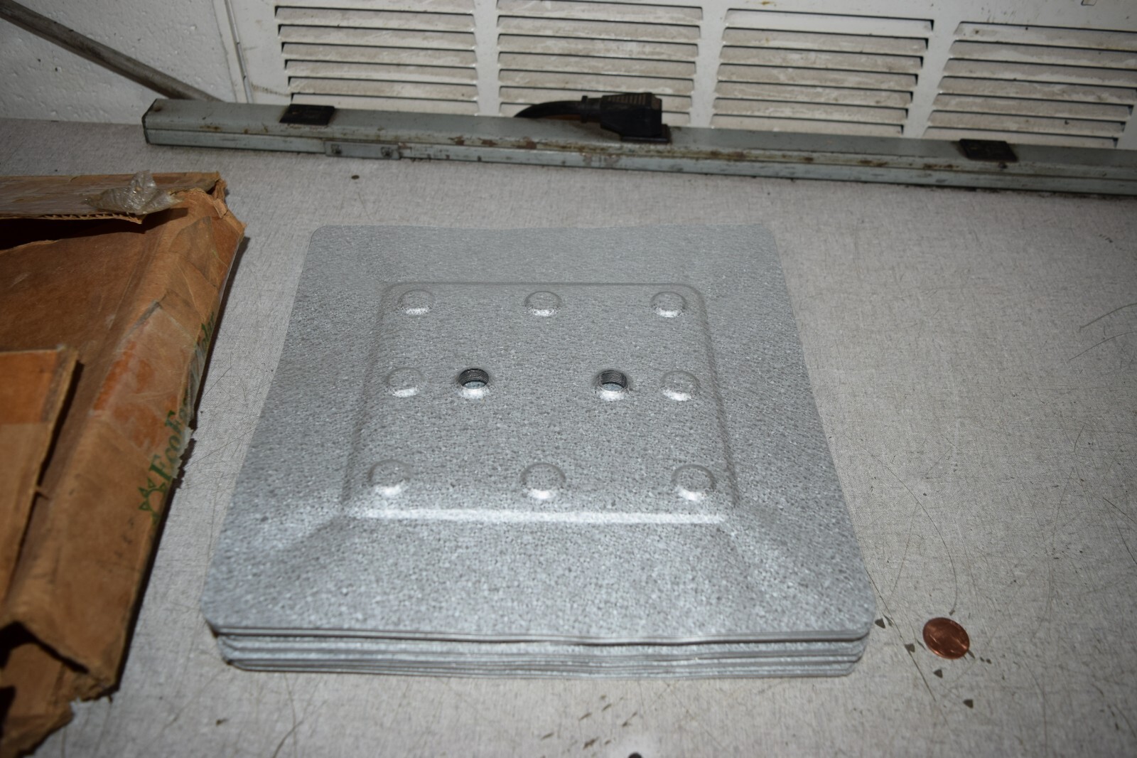 EcoFasten Solar EFL-GAL-1010 Galvalume Flashing 10" x 10" Lot of 36