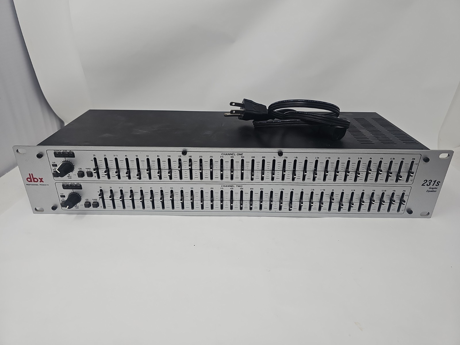 DBX 231S Dual Channel 31 Band Graphic Equalizer