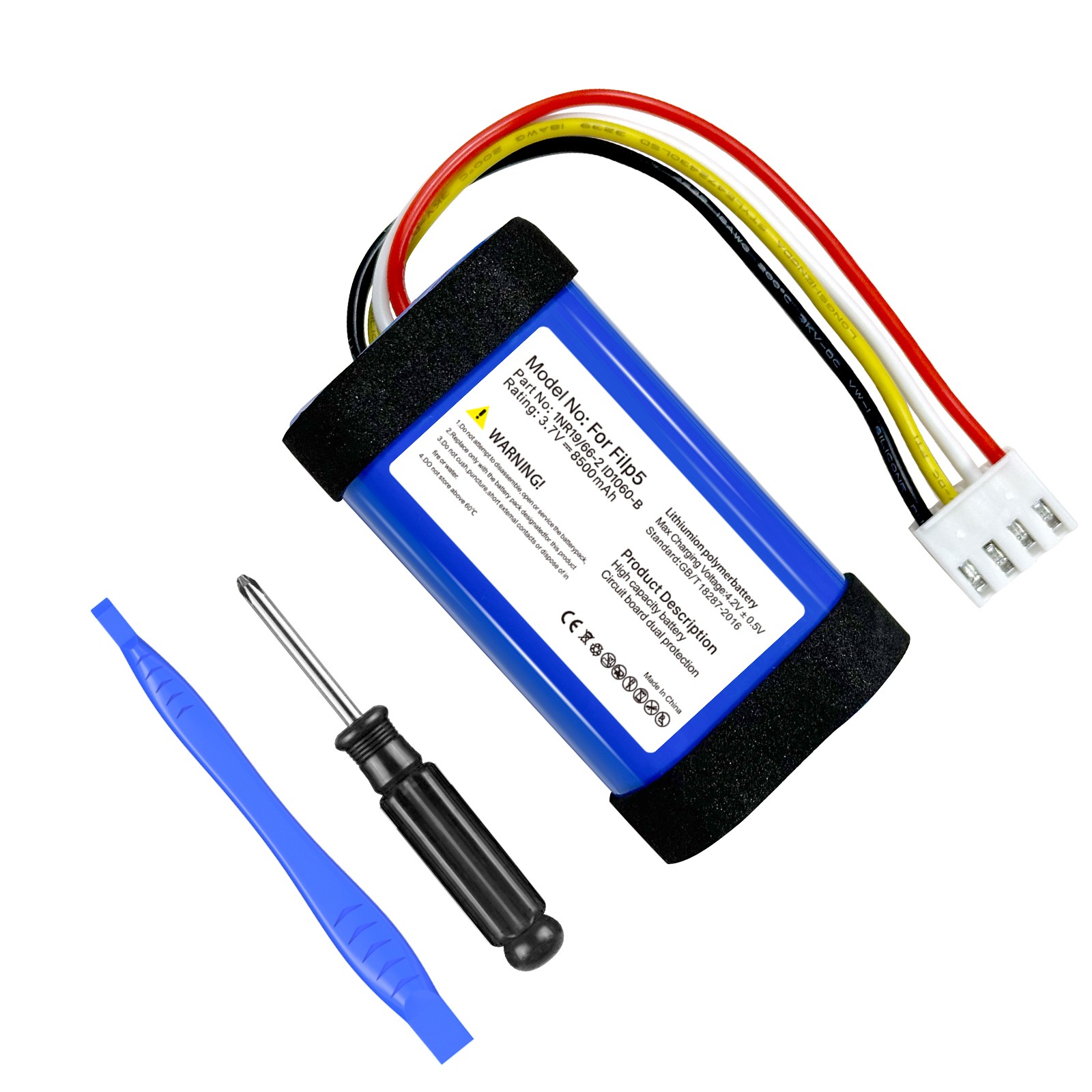 Replacement Battery for JBL Flip 5 Portable Wireless Speakers 8500mAh 3.7V
