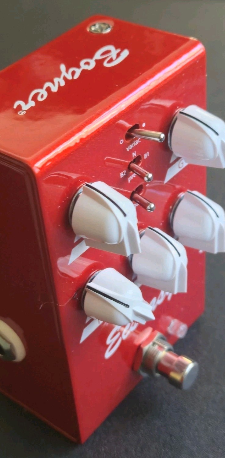Bogner Ecstasy Distortion Analog Effects Pedal for Electric Guitar