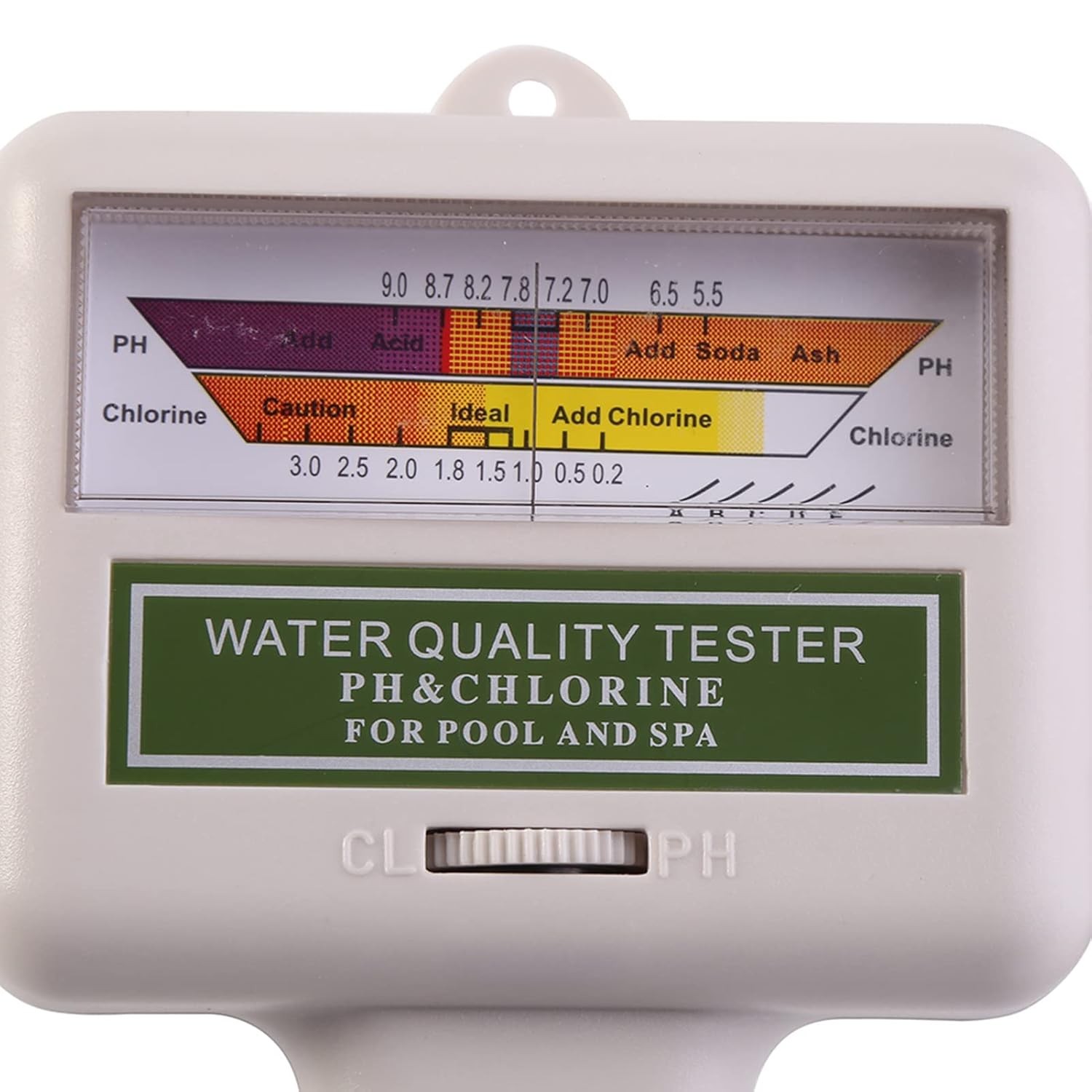 Digital Water Tester – 2-in-1 Analyzer, CL/CO₂ Reader, Portable for Pool & Spa