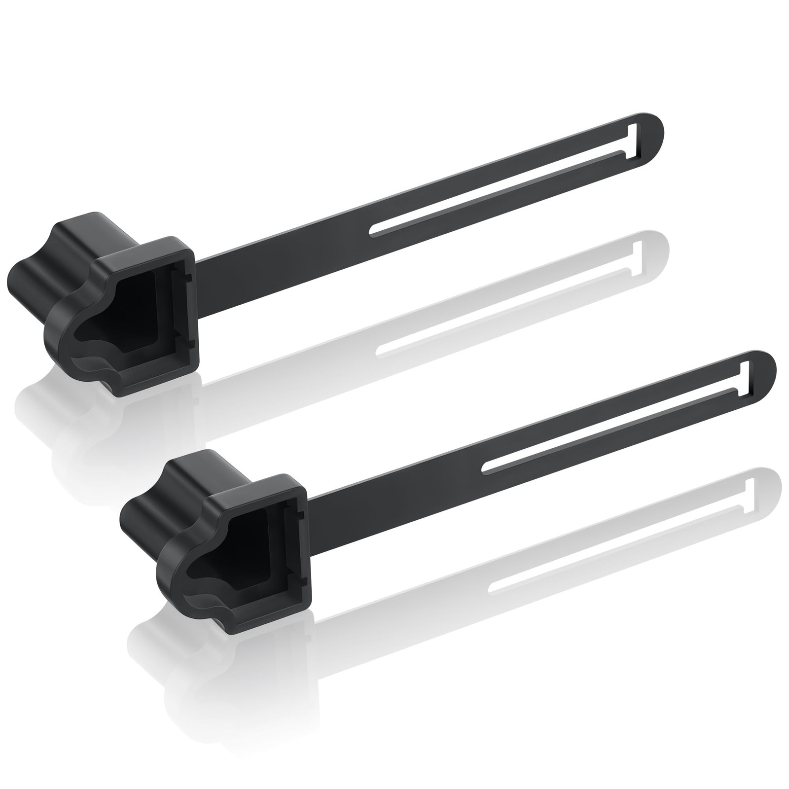 Feekoon 2 Pack 3 Prong Plug Protector for Engine Block Heater Cords, Black