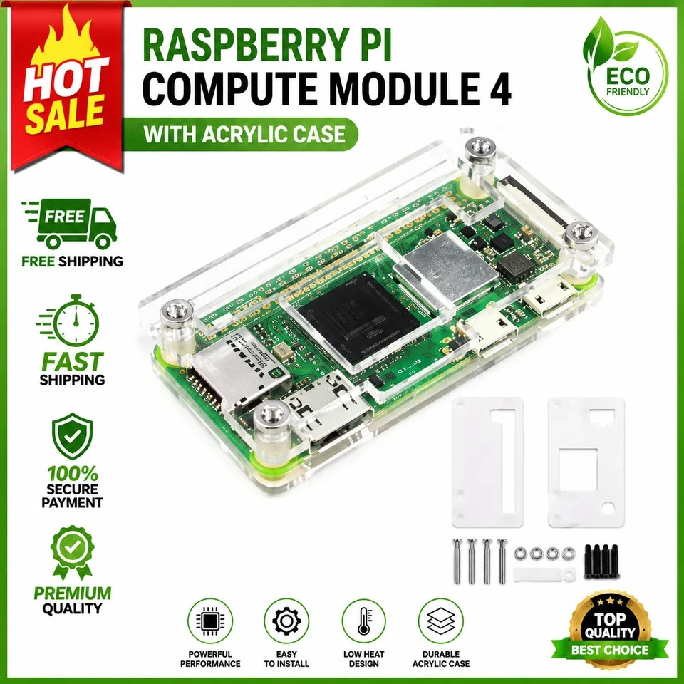 Raspberry Pi Zero 2 W Case Kit with Raspberry Pi Zero 2 W Case Power Supply