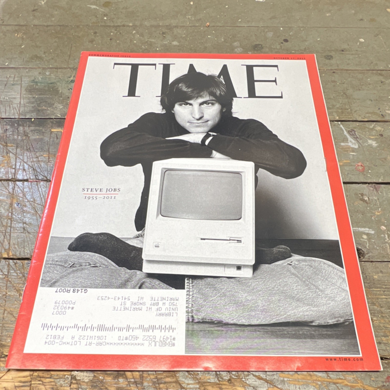 Time Magazine October 2011 Steve Jobs Cover Commemorative Issue News
