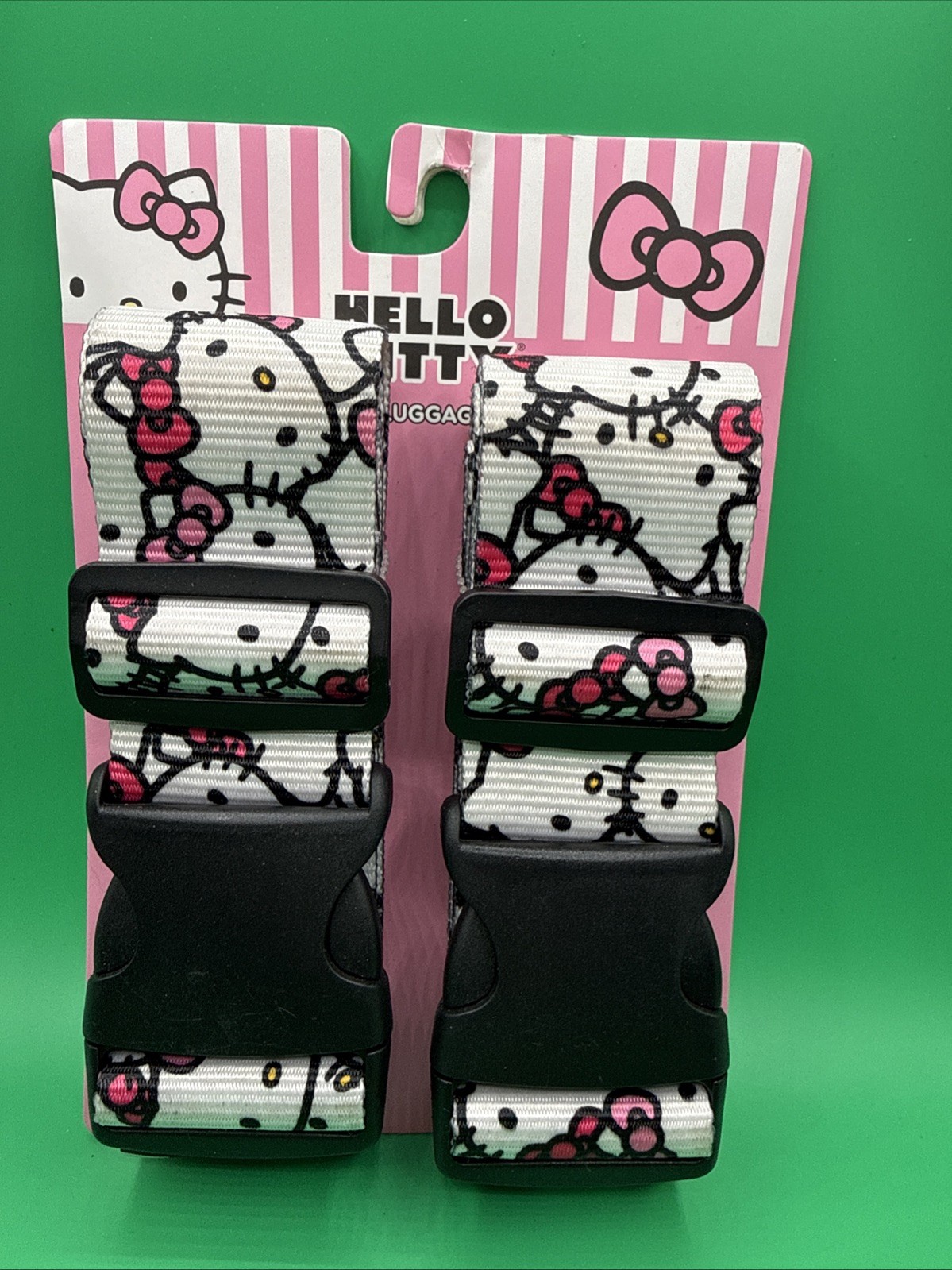 Sanrio Hello Kitty Set Of Two Luggage Straps