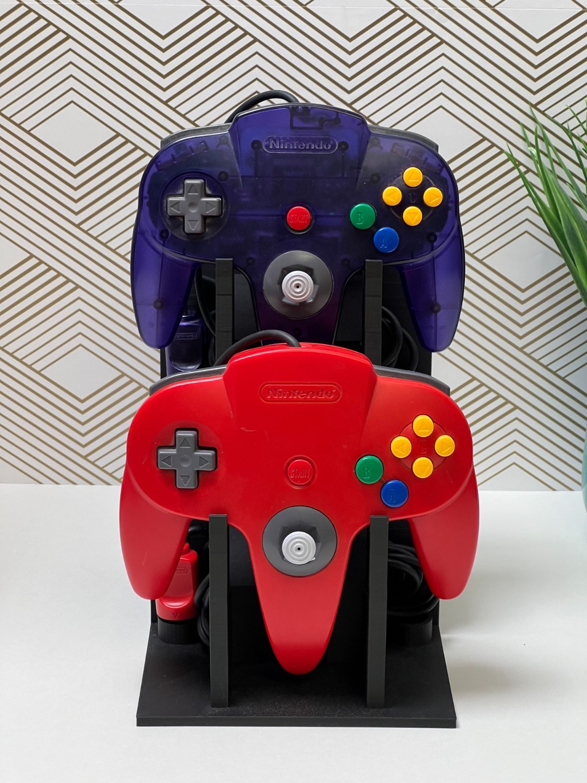 N64 Controller Modular Display Stand, Choice of Colors, 3D Printed