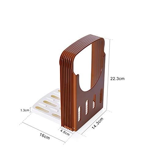 , Foldable Compact Bread Slicing Guide - Bake Slicer Cutter for Homemade Bread,