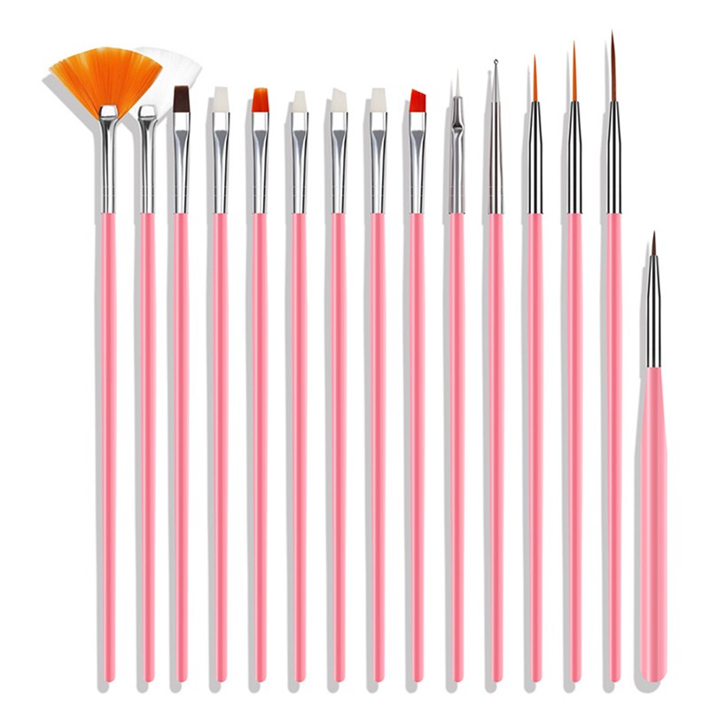 Nail Brush For Manicure Gel Brush For Nail Art 15Pcs/Set Nail Brush Gel Brush!