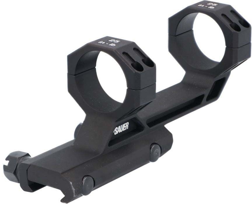 SIG SAUER Alpha Cantilever Mount, 30mm Tube, 0 MOA, Black Powder Coated Steel