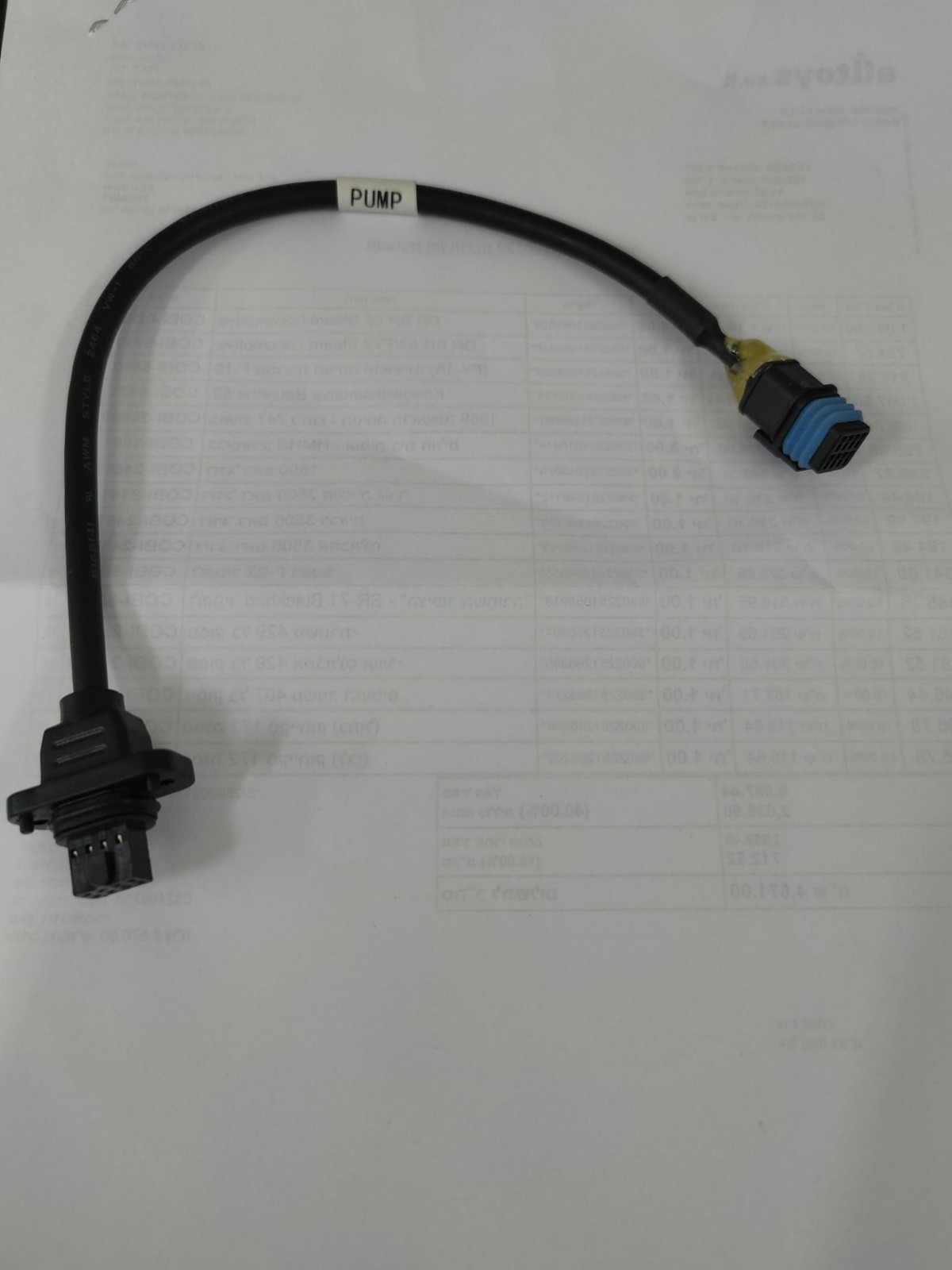 DJI Agras T30 Pump Cable