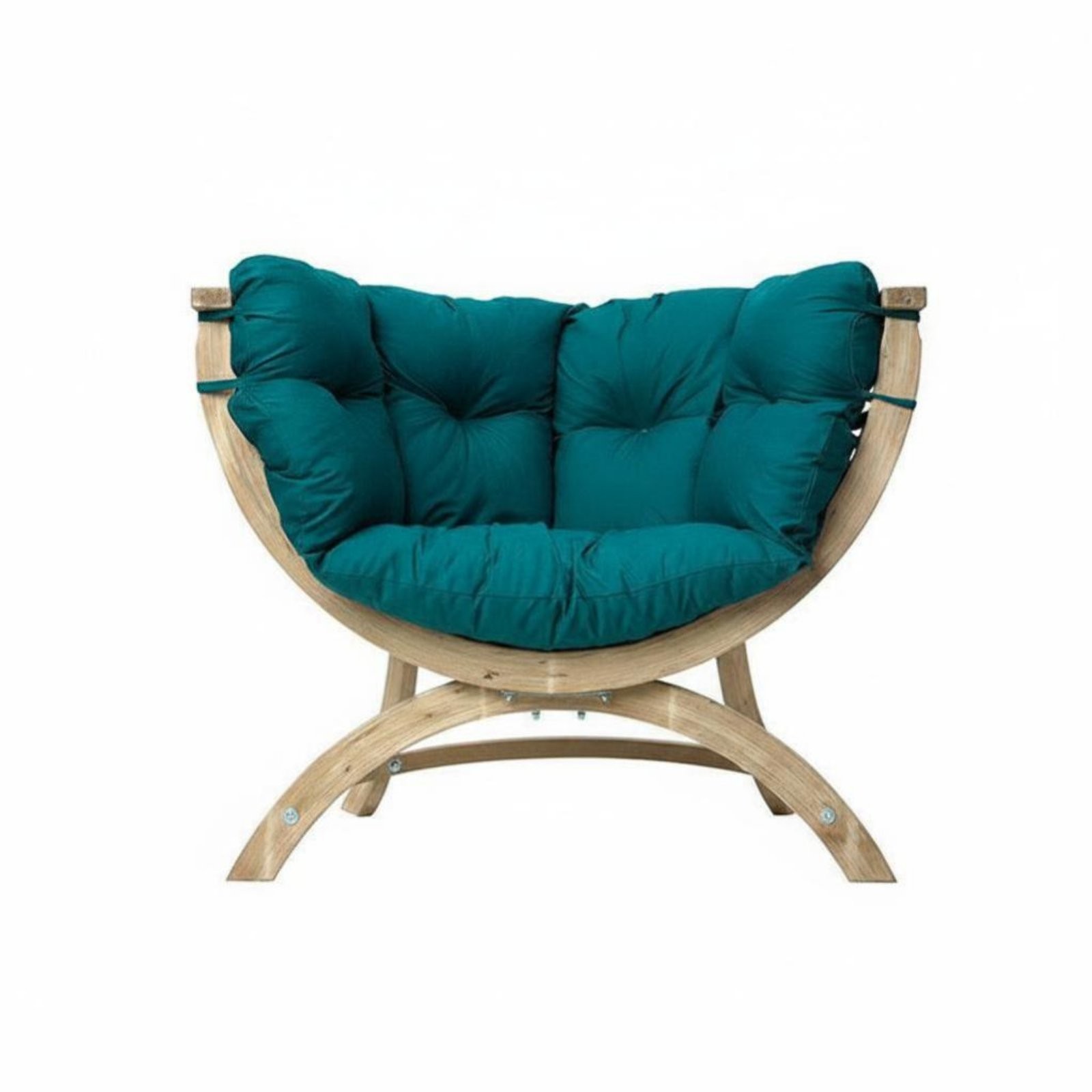2-Seater Slatted Bench Nordic Design 2-Person Slatted Seat Minimalist design