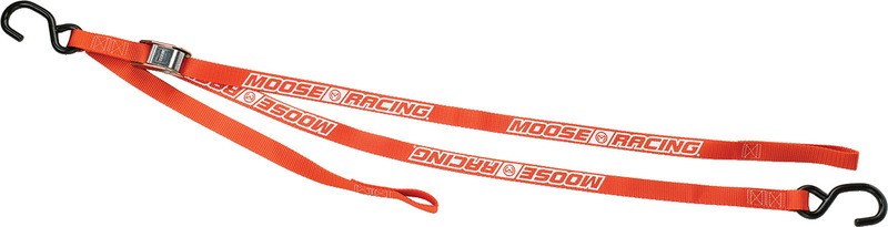Moose Racing Soft-Tie Tie-Downs - Orange  -  3920-0358
