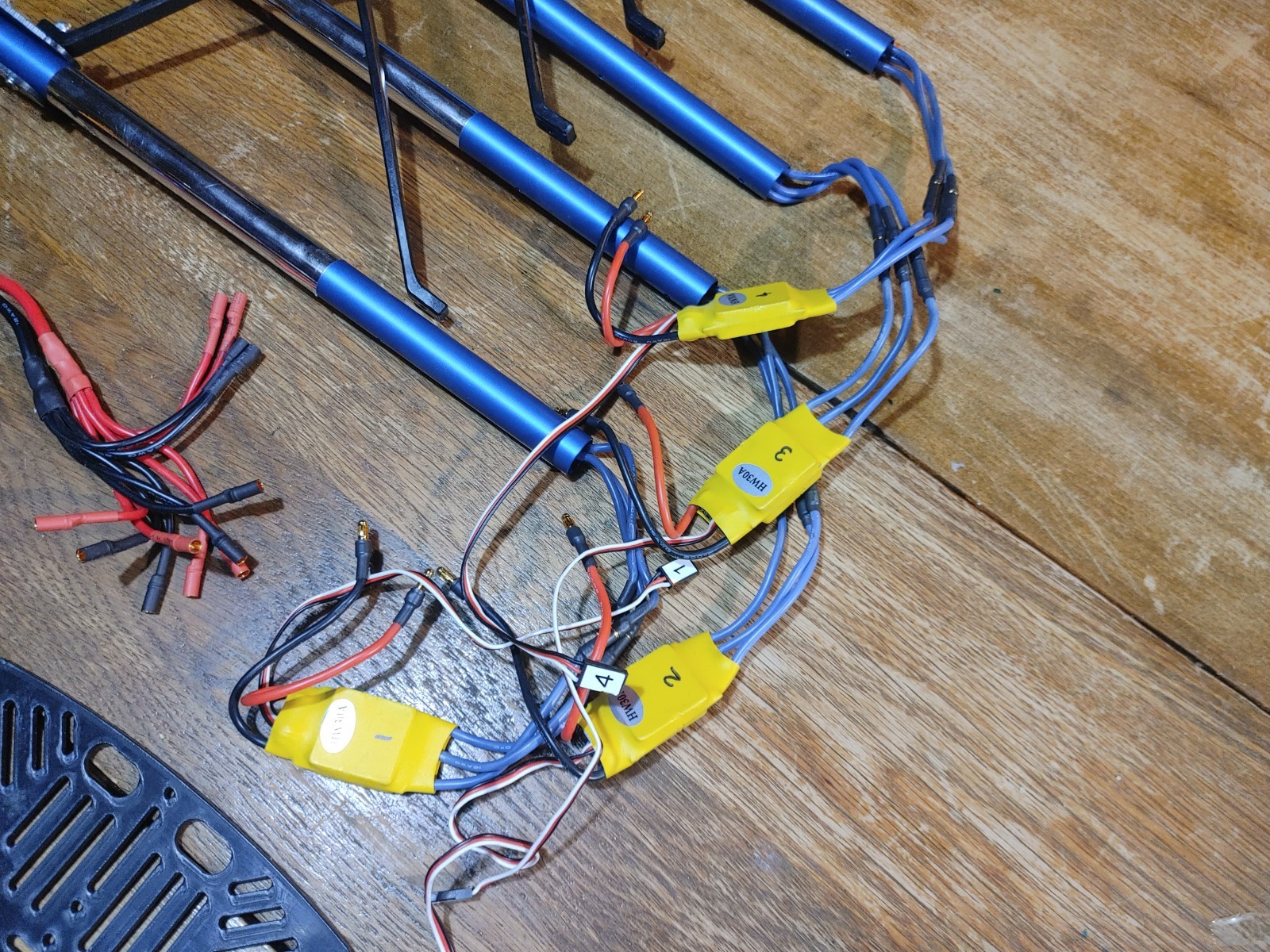 Parallax ELEV-8 Quadcopter Build Kit Parts *Read Description