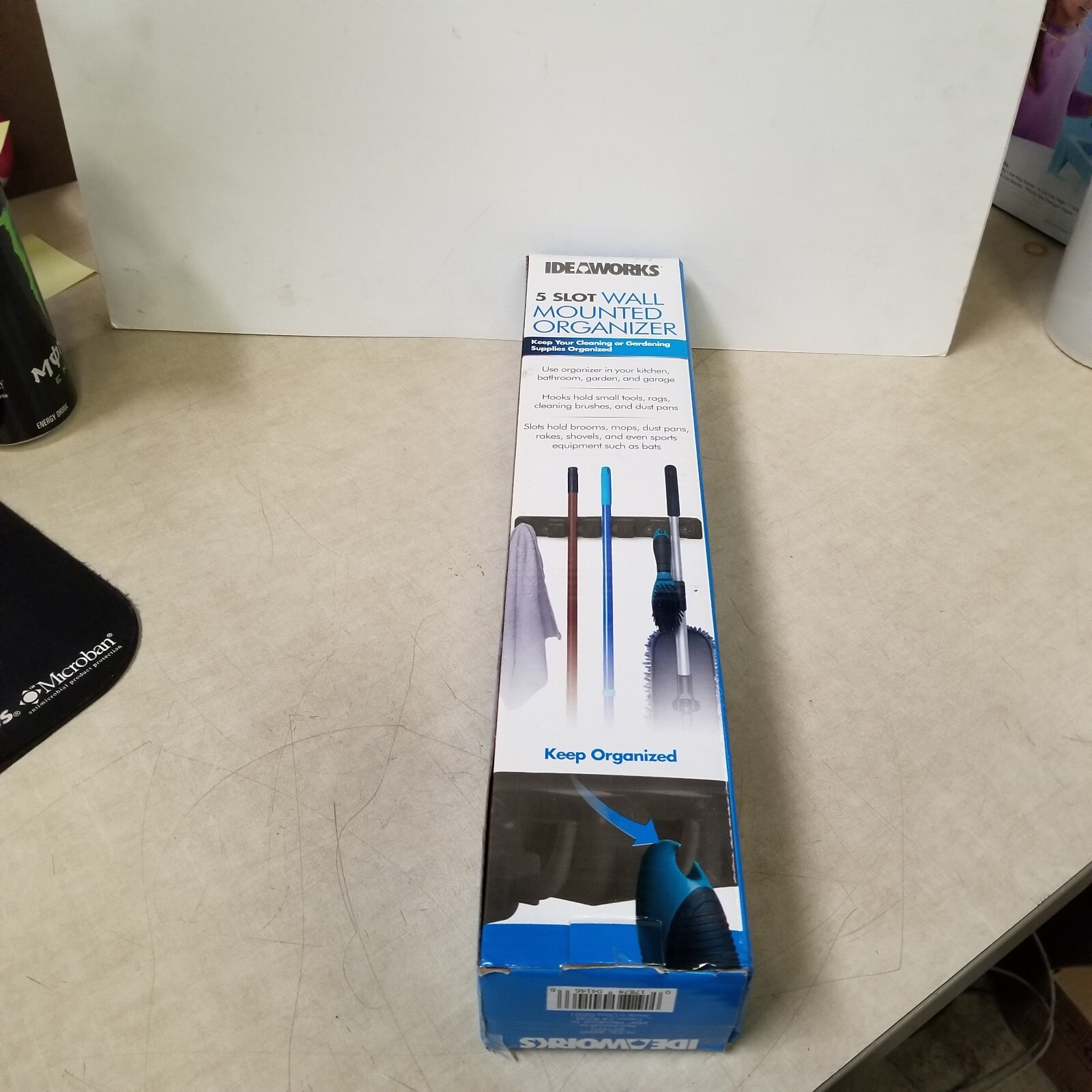 Ideaworks 5-Slot Wall-Mount Organizer JB8699