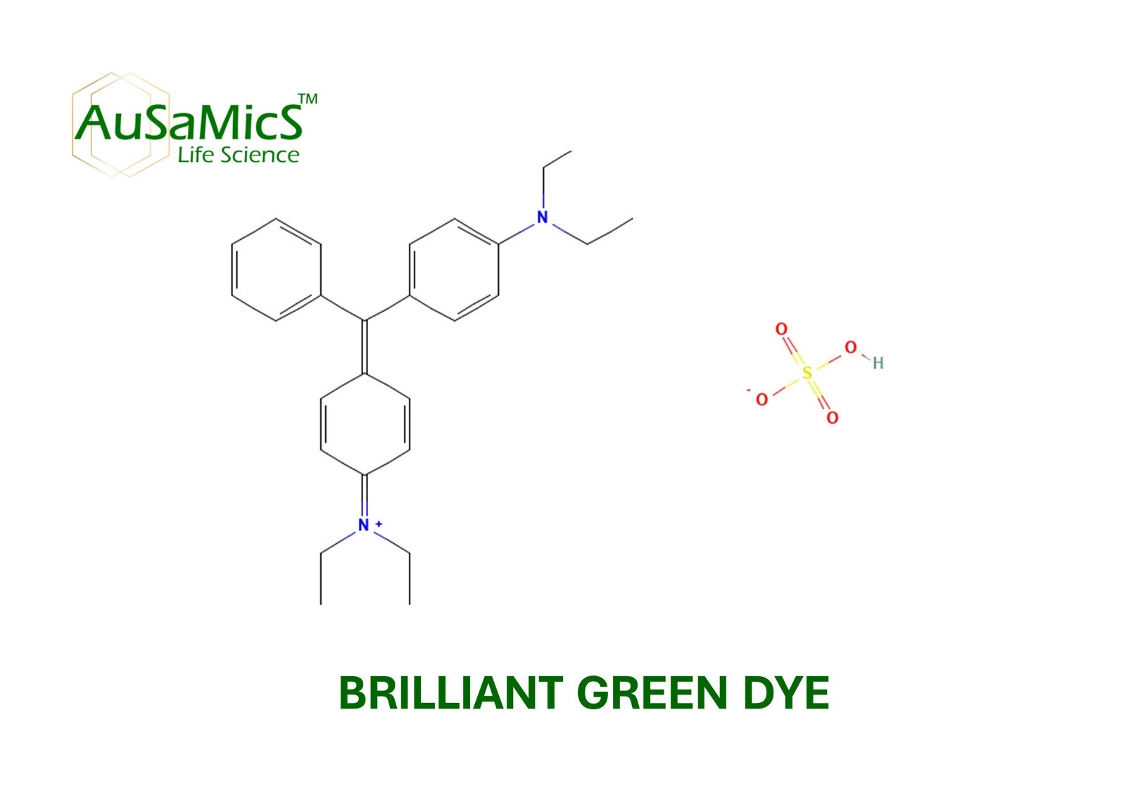 Brilliant Green, 633-03-4, For Laboratory Use Only, Basic Green 1; Diamond Green