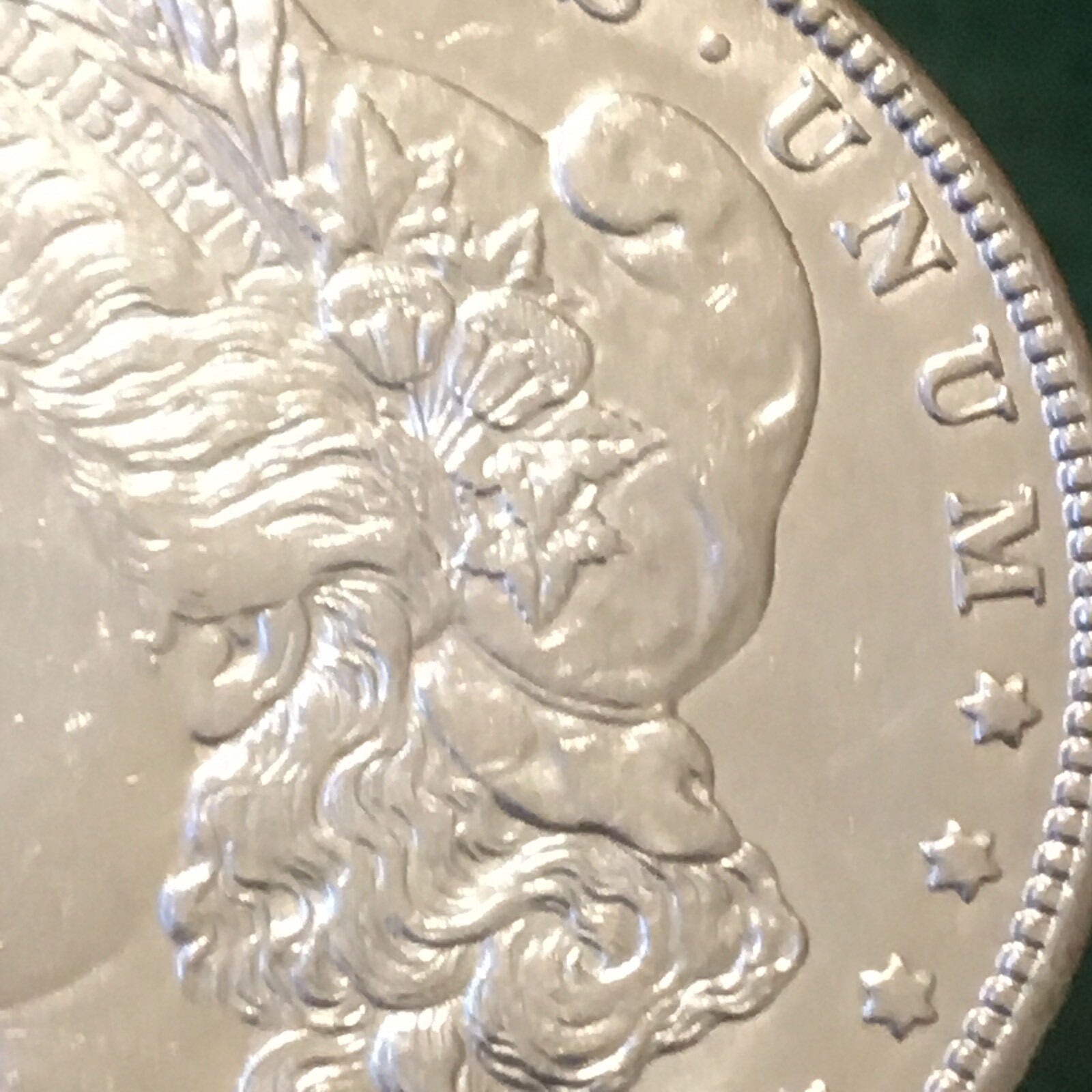 1900 Morgan Silver Dollar UNC Details
