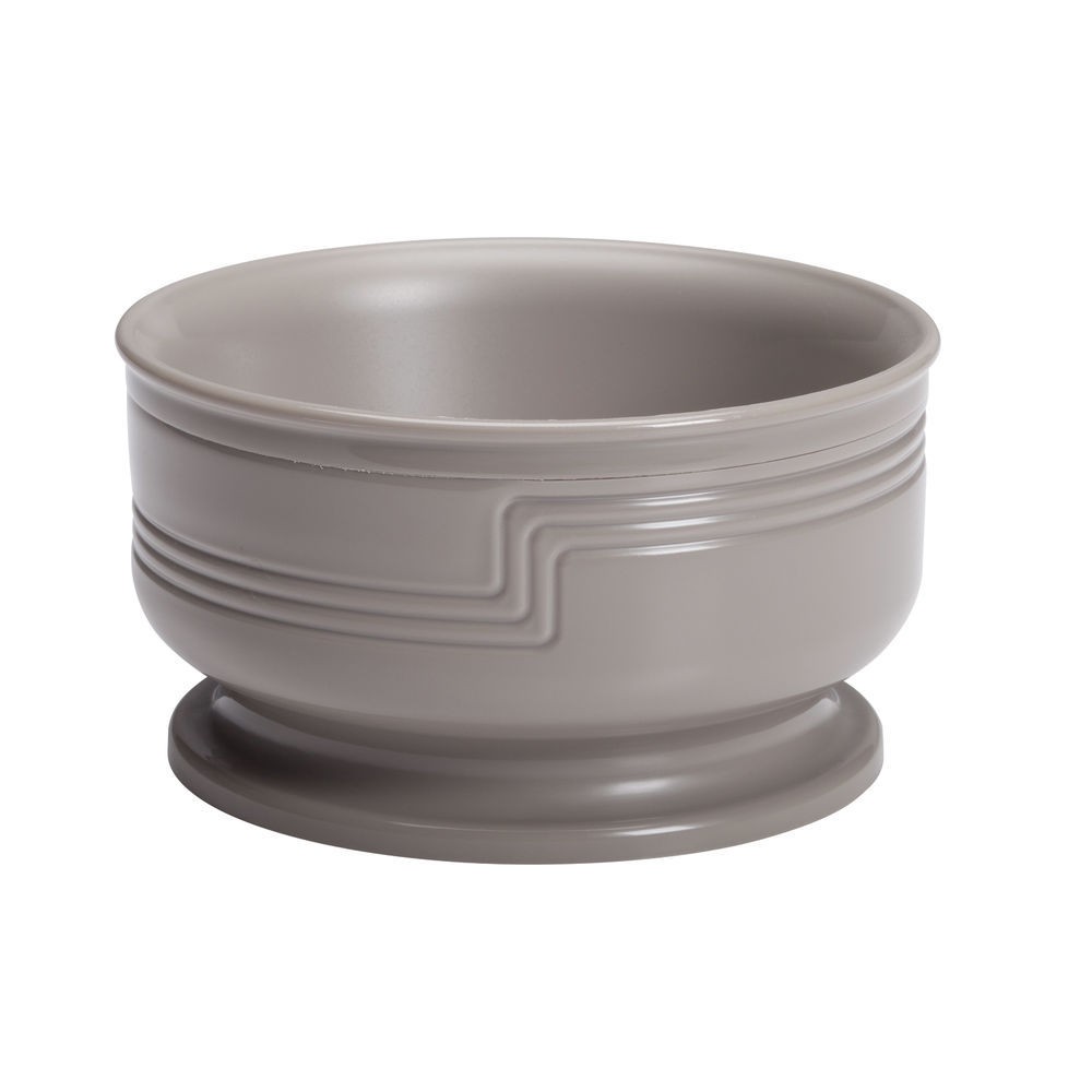 Cambro Shoreline Collection 9 Oz Large Wheat Beige Plastic Insulated Bowl - 4